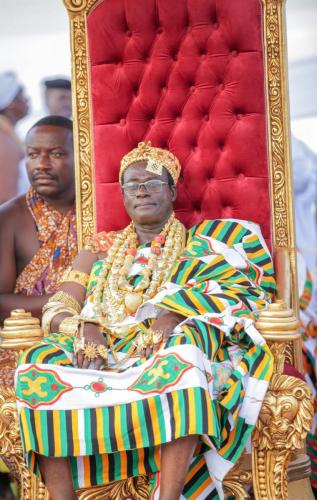 The coronation of N’akoa Nazareth Ansah Jamson.